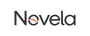 Nevela minimalist coral-accent wordmark